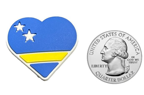 Curacao Heart Shoe Charm Shoe Charm Curacao